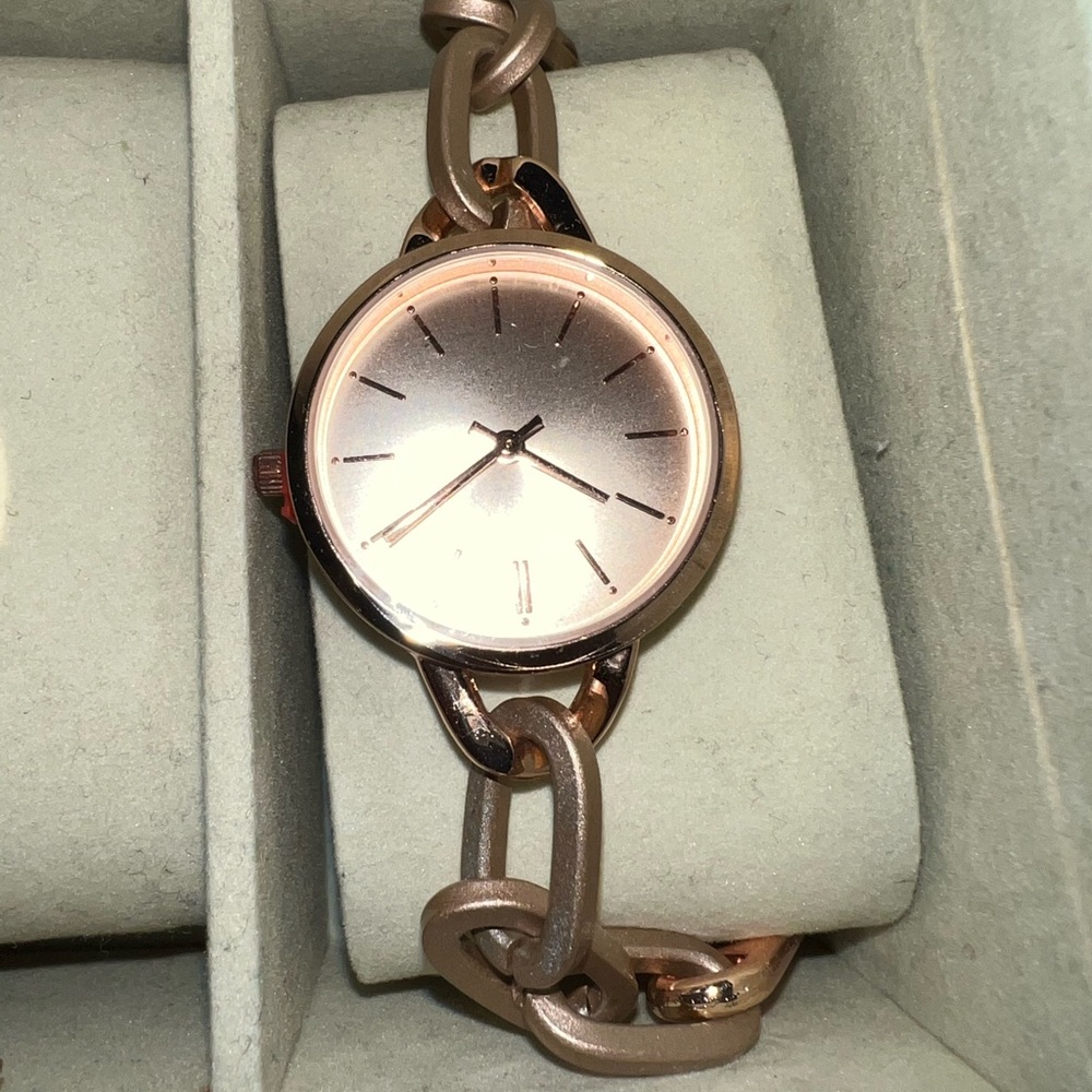 Paper clip link watch